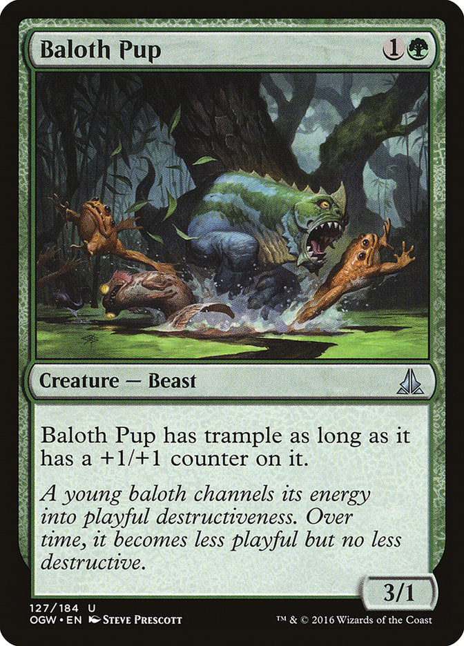 Baloth Pup [Oath of the Gatewatch] | Chromatic Games