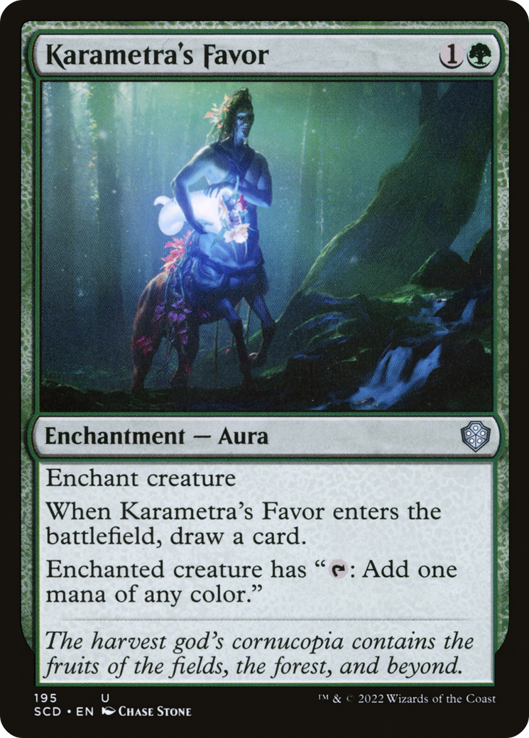 Karametra's Favor [Starter Commander Decks] | Chromatic Games