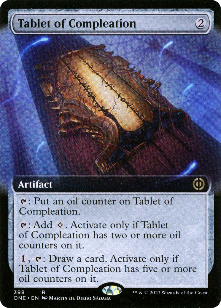 Tablet of Compleation (Extended Art) [Phyrexia: All Will Be One] | Chromatic Games