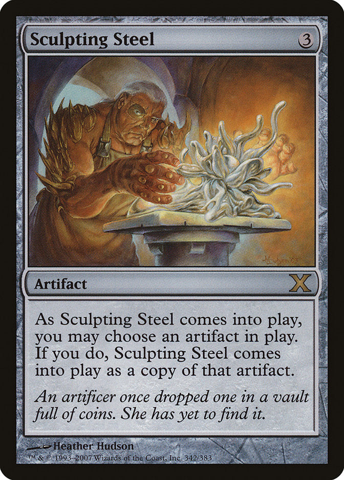 Sculpting Steel [Tenth Edition] | Chromatic Games