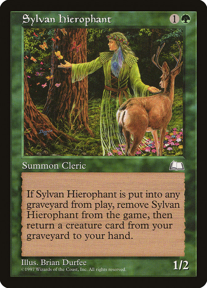 Sylvan Hierophant [Weatherlight] | Chromatic Games