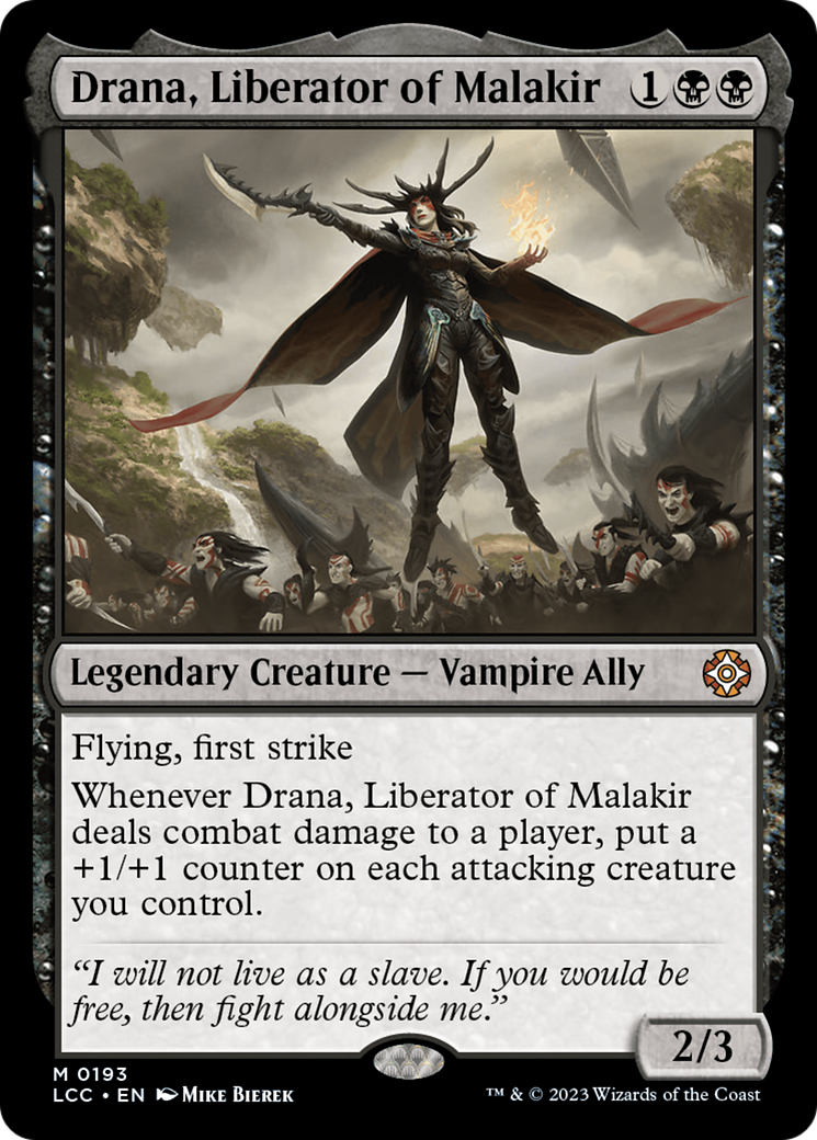 Drana, Liberator of Malakir [The Lost Caverns of Ixalan Commander] | Chromatic Games