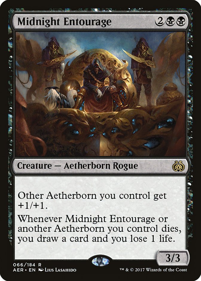 Midnight Entourage [Aether Revolt] | Chromatic Games