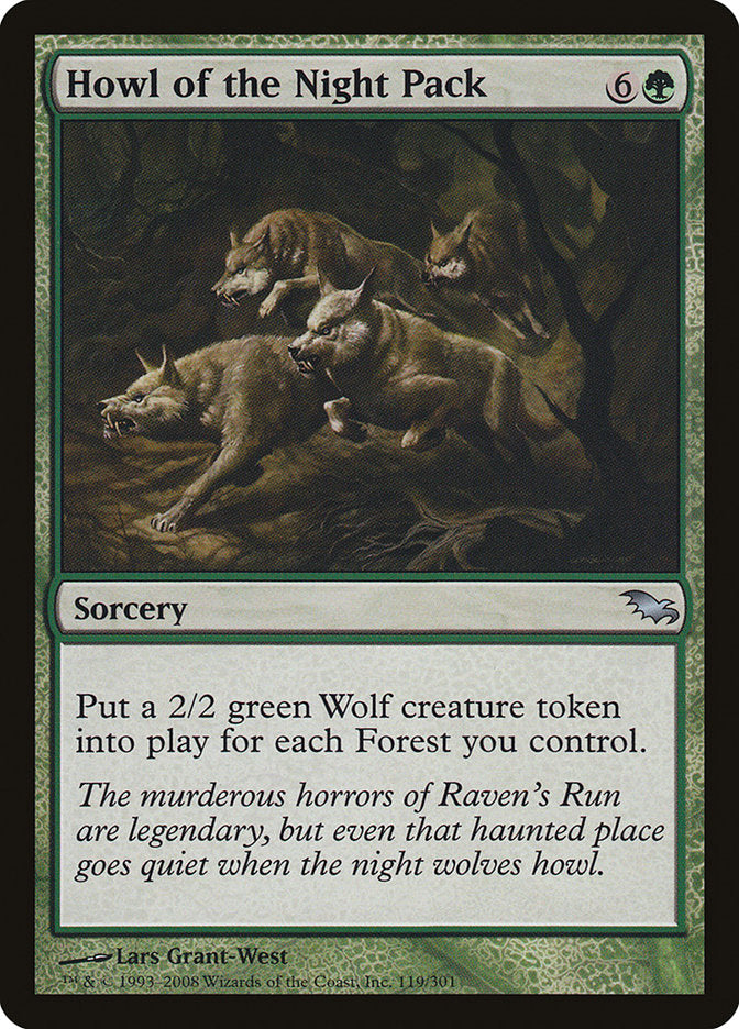 Howl of the Night Pack [Shadowmoor] | Chromatic Games