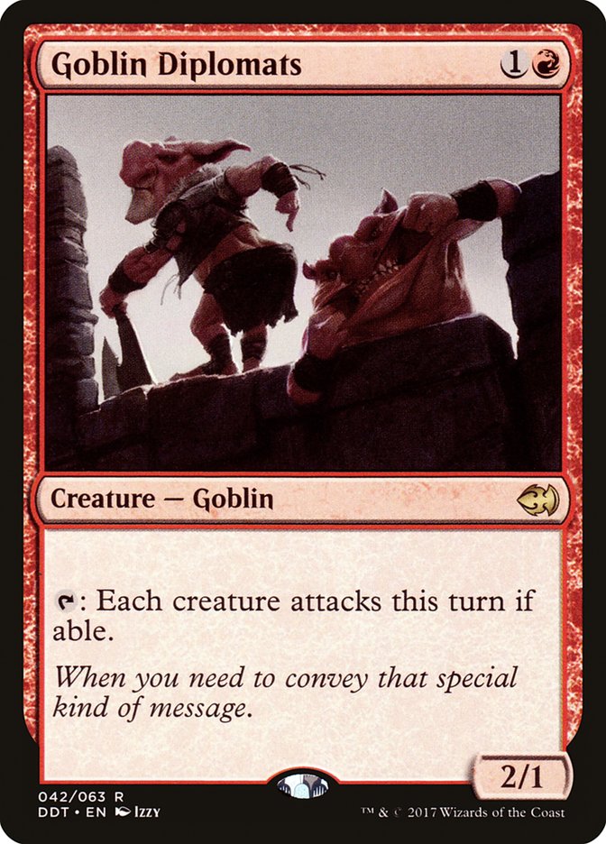 Goblin Diplomats [Duel Decks: Merfolk vs. Goblins] | Chromatic Games