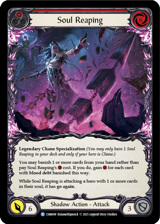 Soul Reaping [CHN008] (Monarch Chane Blitz Deck) | Chromatic Games