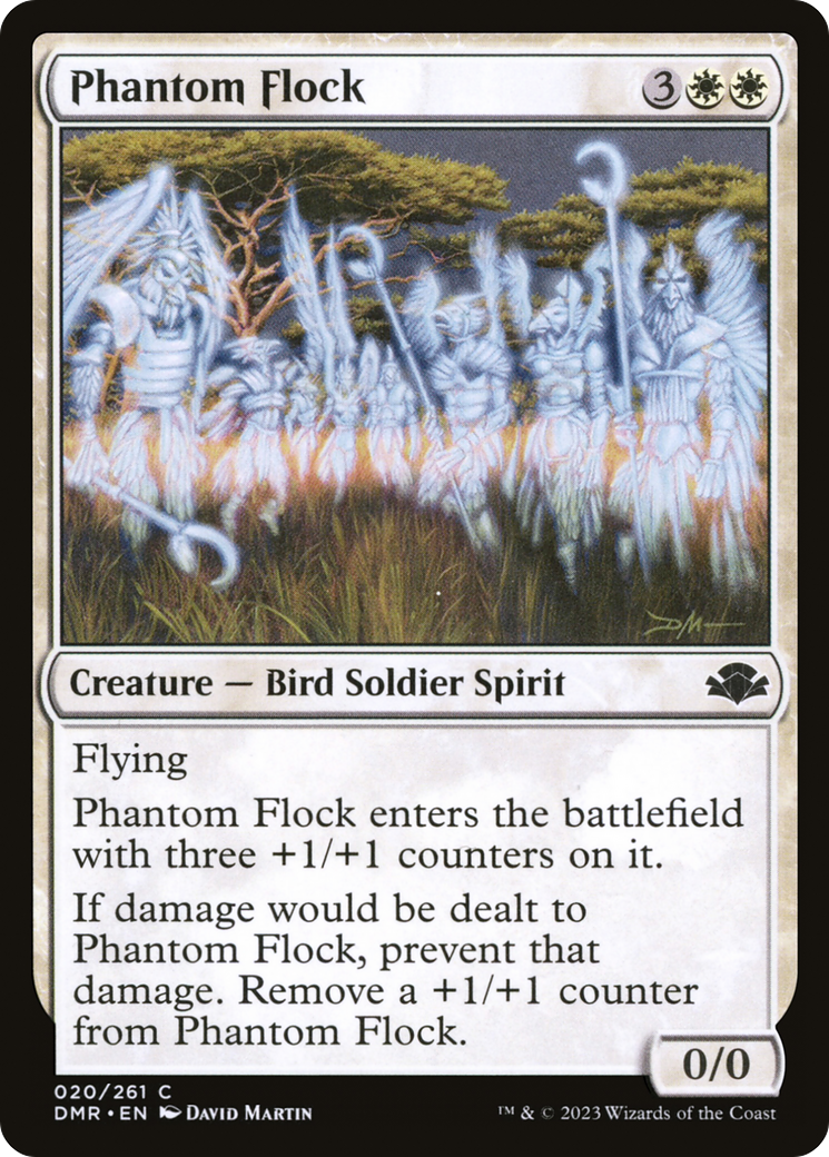 Phantom Flock [Dominaria Remastered] | Chromatic Games