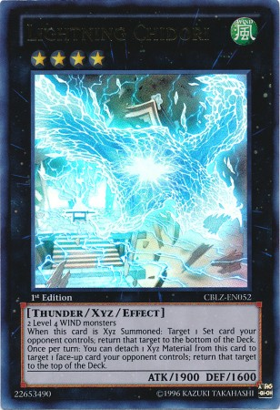 Lightning Chidori [CBLZ-EN052] Ultra Rare | Chromatic Games