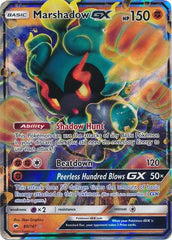 Marshadow GX (80/147) (Jumbo Card) [Sun & Moon: Burning Shadows] | Chromatic Games