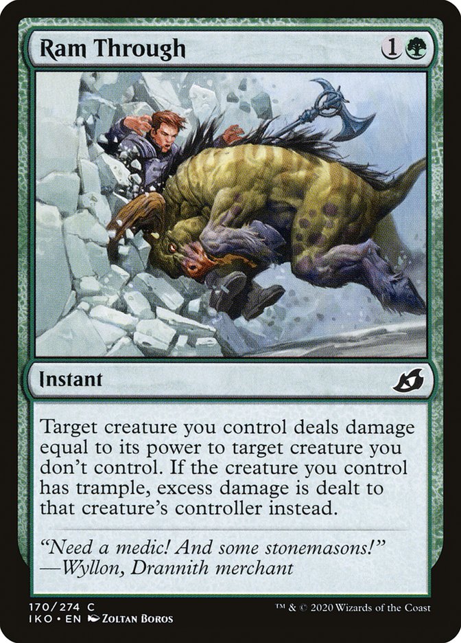 Ram Through [Ikoria: Lair of Behemoths] | Chromatic Games