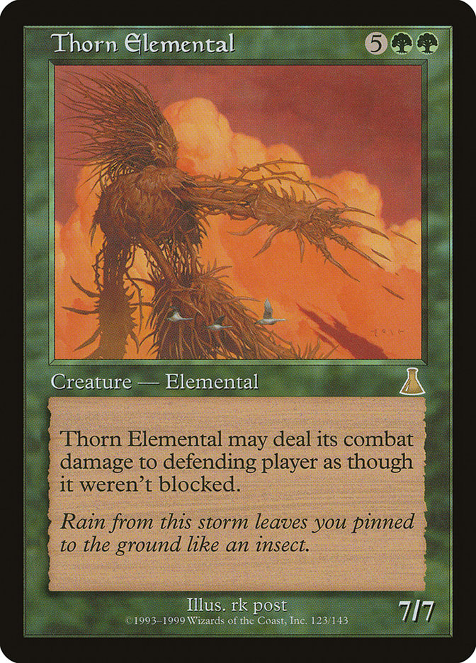 Thorn Elemental [Urza's Destiny] | Chromatic Games