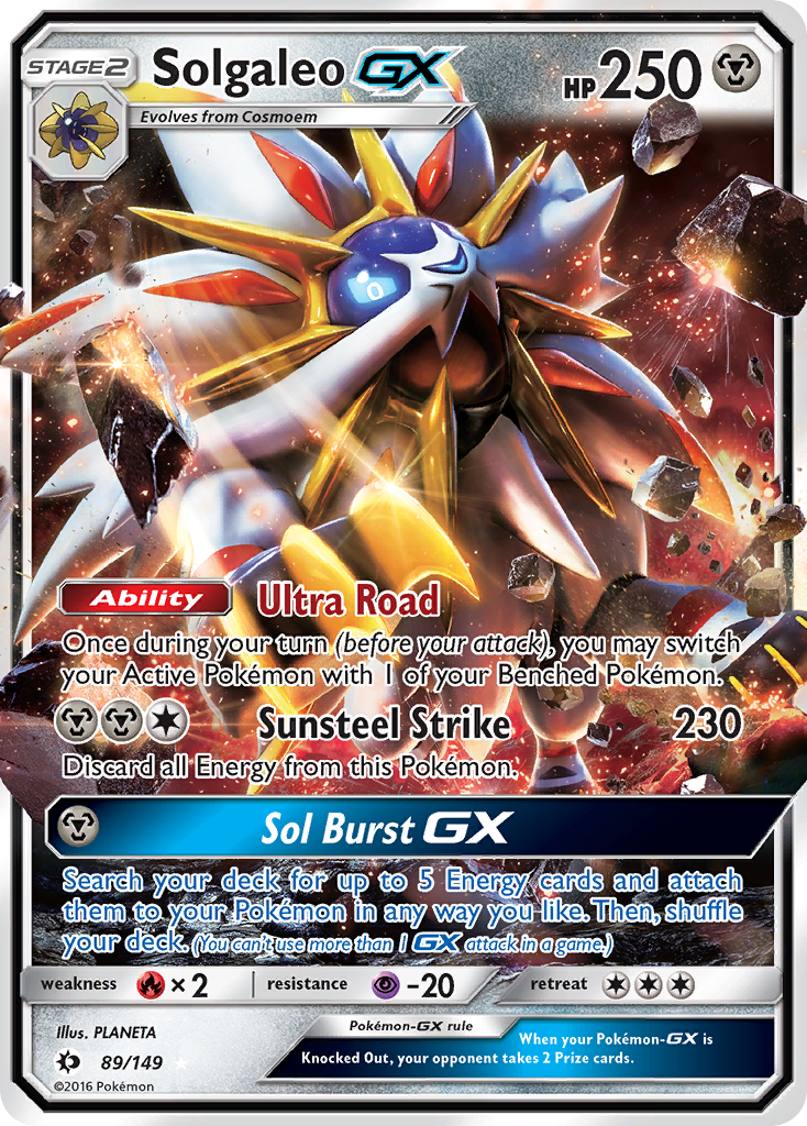 Solgaleo GX [Sun & Moon] | Chromatic Games