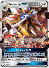 Solgaleo GX (89/149) [Sun & Moon: Base Set] | Chromatic Games