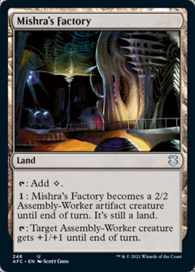 Mishra's Factory [Dungeons & Dragons: Adventures in the Forgotten Realms Commander] | Chromatic Games