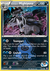 Team Aqua's Mightyena (18/34) [XY: Double Crisis] | Chromatic Games