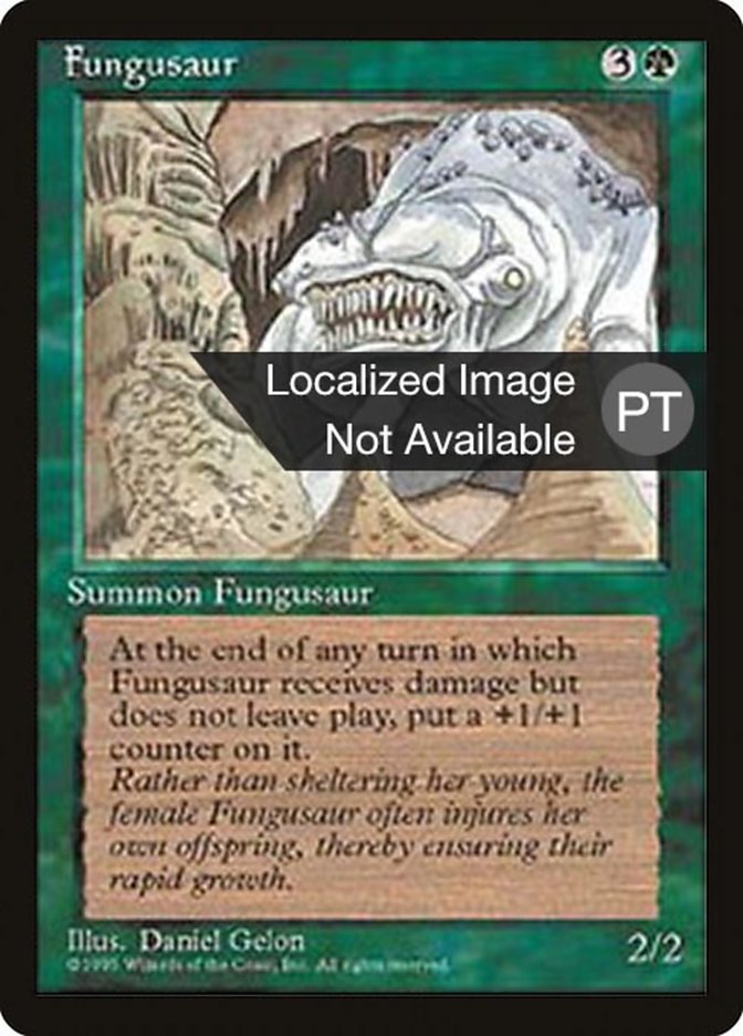 Fungusaur [Fourth Edition (Foreign Black Border)] | Chromatic Games