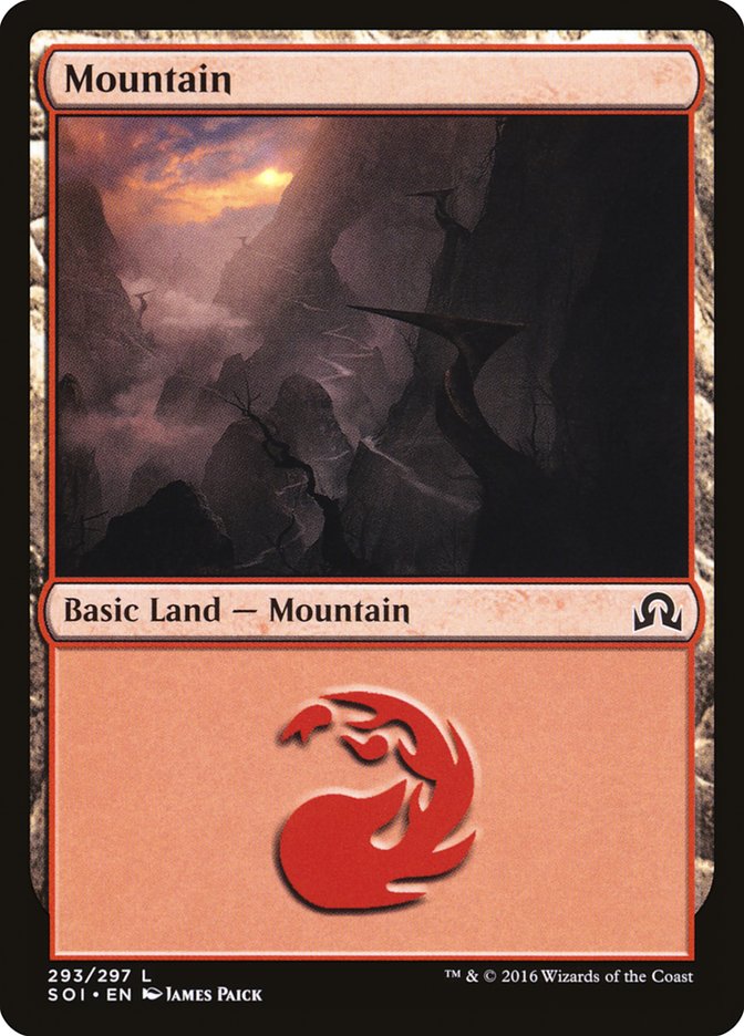 Mountain (293) [Shadows over Innistrad] | Chromatic Games