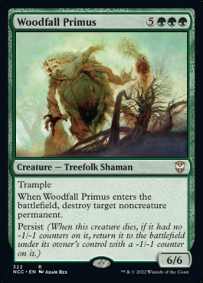 Woodfall Primus [Streets of New Capenna Commander] | Chromatic Games