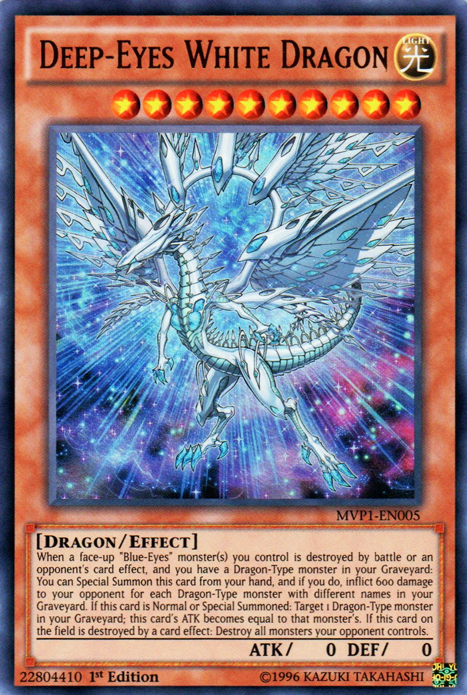 Deep-Eyes White Dragon [MVP1-EN005] Ultra Rare | Chromatic Games