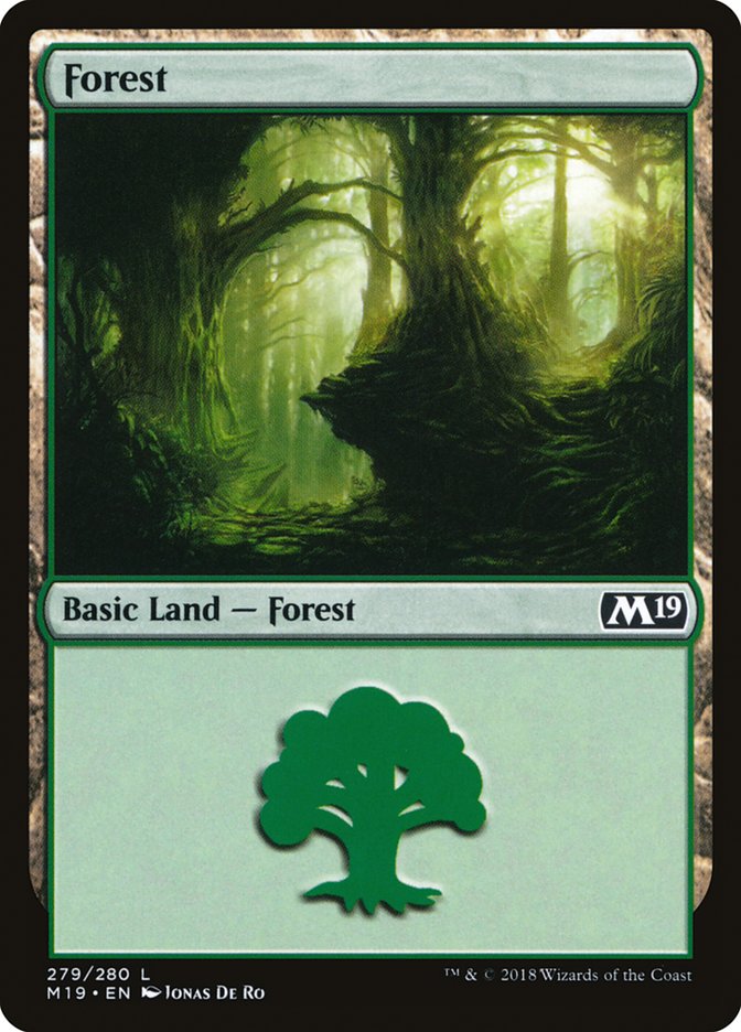 Forest (279) [Core Set 2019] | Chromatic Games