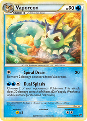 Vaporeon (41/90) [HeartGold & SoulSilver: Undaunted] | Chromatic Games