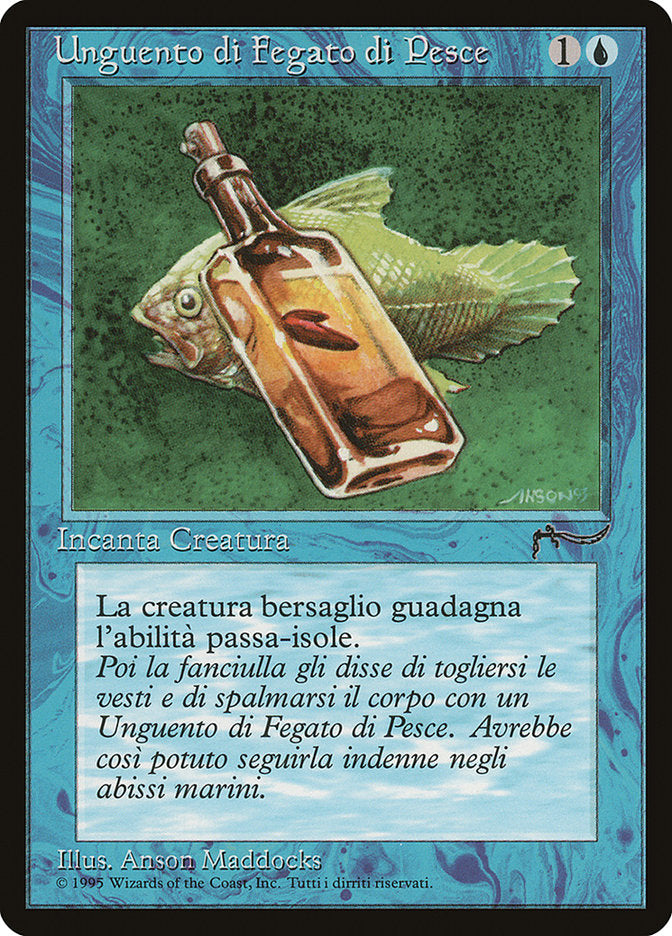 Fishliver Oil (Italian) "Unguento di Fegato di Pesce" [Rinascimento] | Chromatic Games