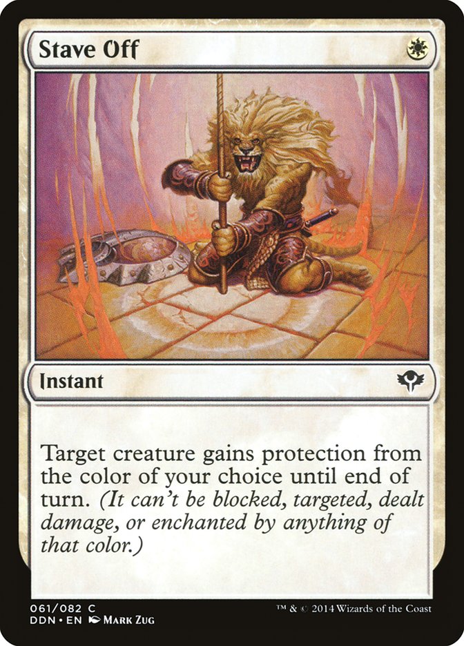 Stave Off [Duel Decks: Speed vs. Cunning] | Chromatic Games