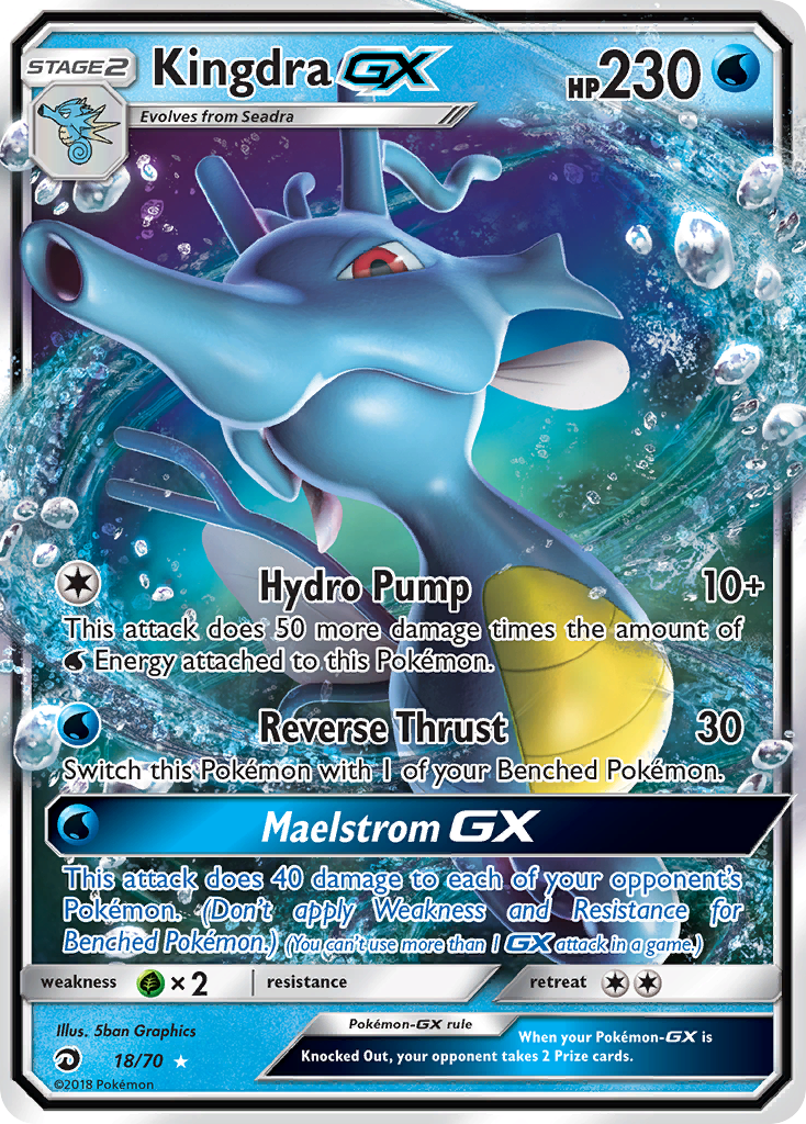 Kingdra GX [Dragon Majesty] | Chromatic Games