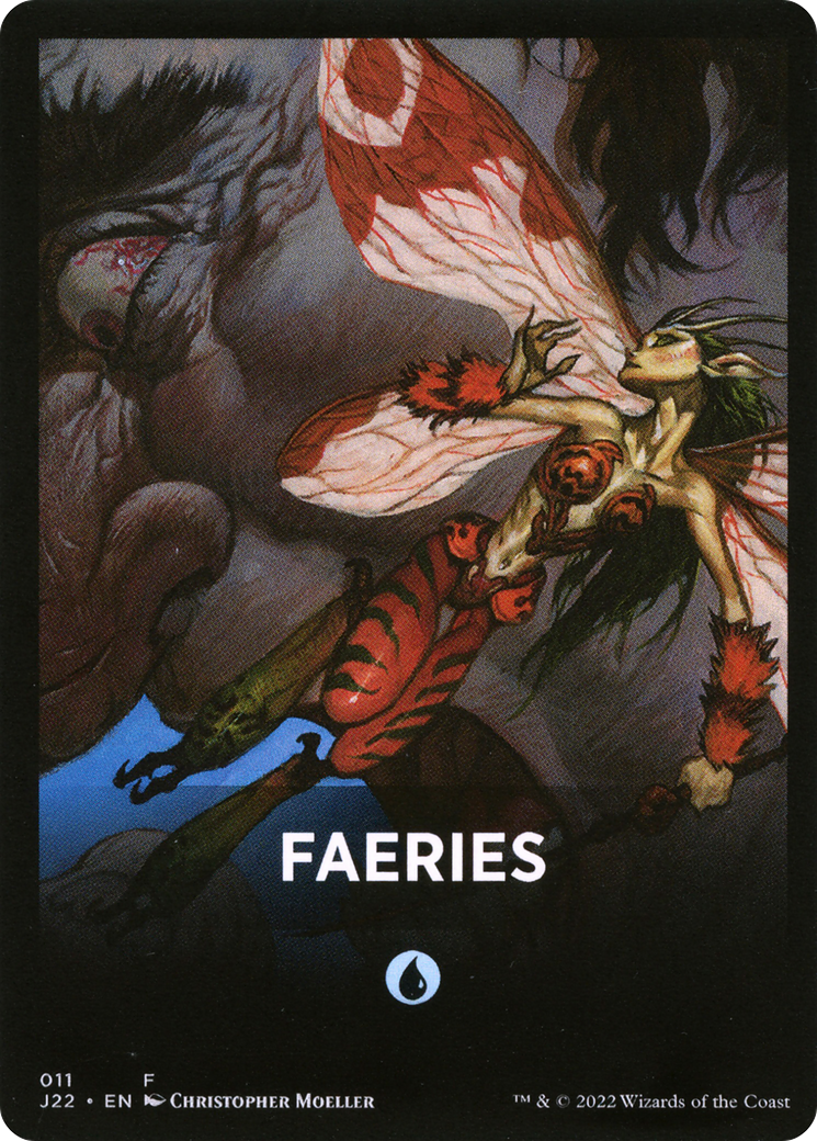 Faeries Theme Card [Jumpstart 2022 Front Cards] | Chromatic Games