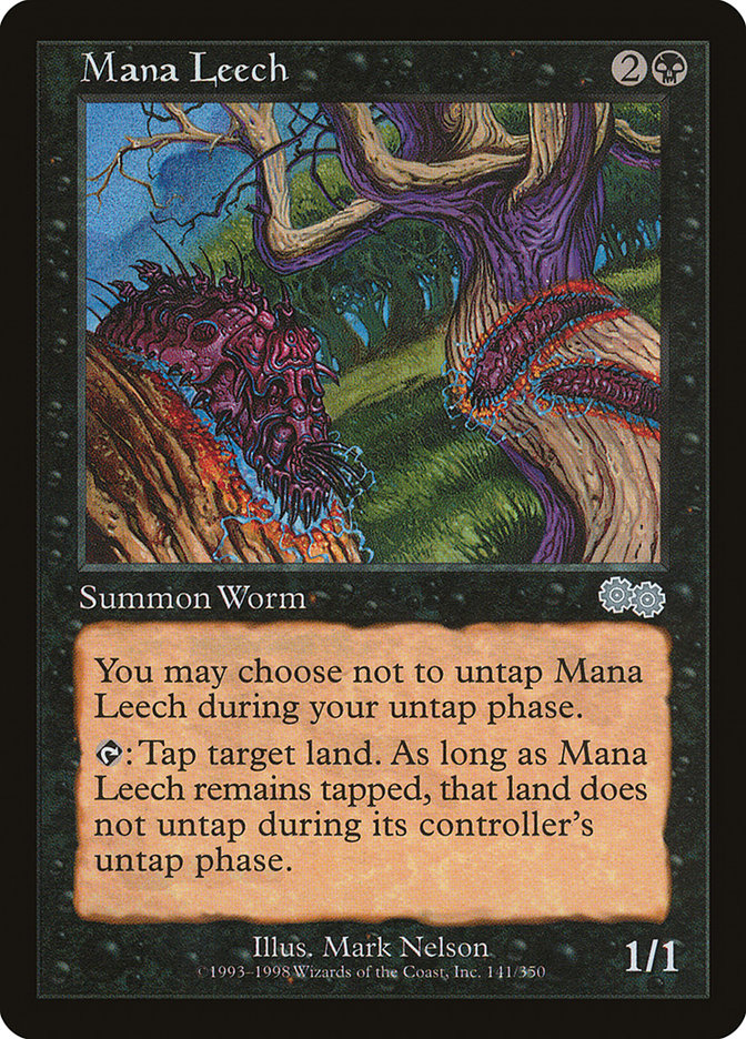 Mana Leech [Urza's Saga] | Chromatic Games