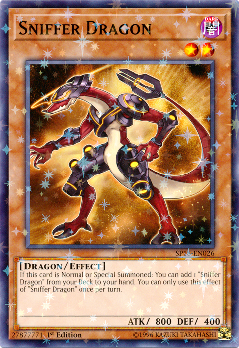 Sniffer Dragon (Starfoil) [SP18-EN026] Starfoil Rare | Chromatic Games