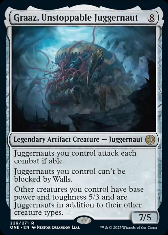 Graaz, Unstoppable Juggernaut [Phyrexia: All Will Be One] | Chromatic Games