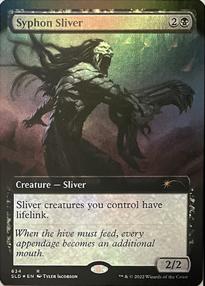 Syphon Sliver (Extended Art) [Secret Lair Drop Promos] | Chromatic Games