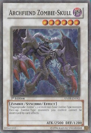 Archfiend Zombie-Skull [ANPR-EN042] Super Rare | Chromatic Games