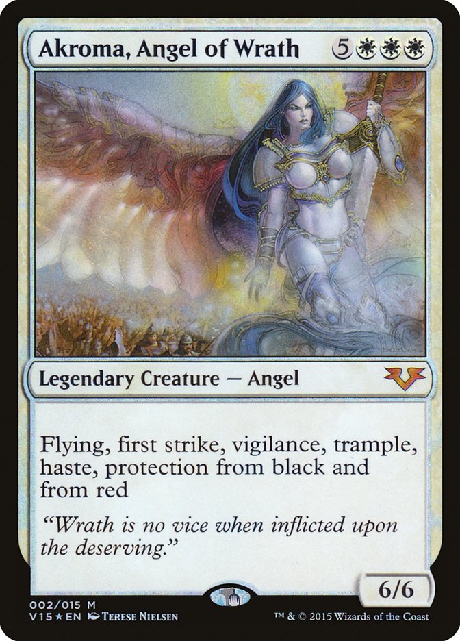 Akroma, Angel of Wrath [From the Vault: Angels] | Chromatic Games