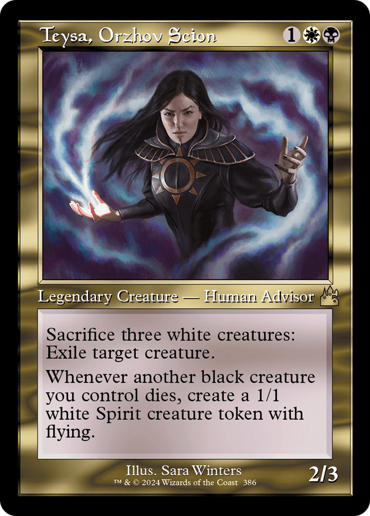 Teysa, Orzhov Scion (Retro Frame) [Ravnica Remastered] | Chromatic Games