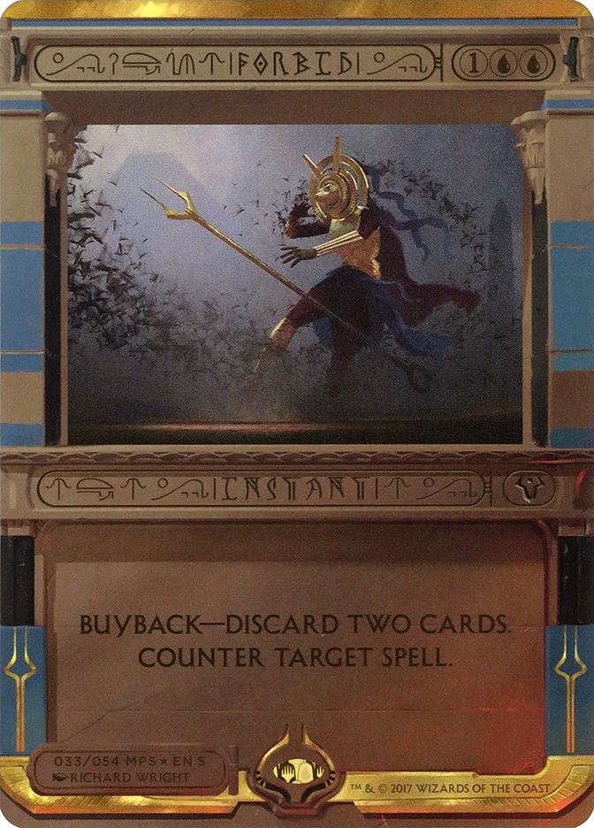 Forbid (Invocation) [Amonkhet Invocations] | Chromatic Games