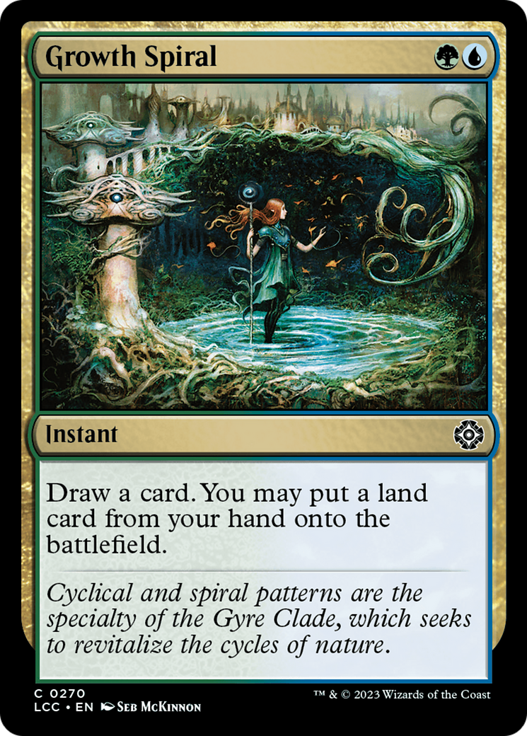 Growth Spiral [The Lost Caverns of Ixalan Commander] | Chromatic Games