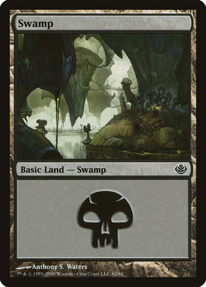 Swamp (62) [Duel Decks: Garruk vs. Liliana] | Chromatic Games