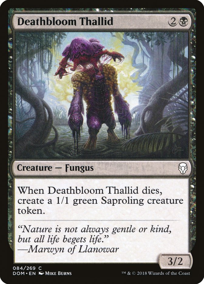 Deathbloom Thallid [Dominaria] | Chromatic Games