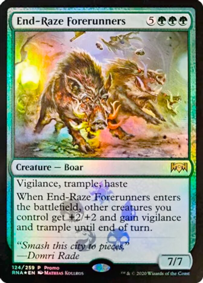 End-Raze Forerunners [Ravnica Allegiance Promos] | Chromatic Games