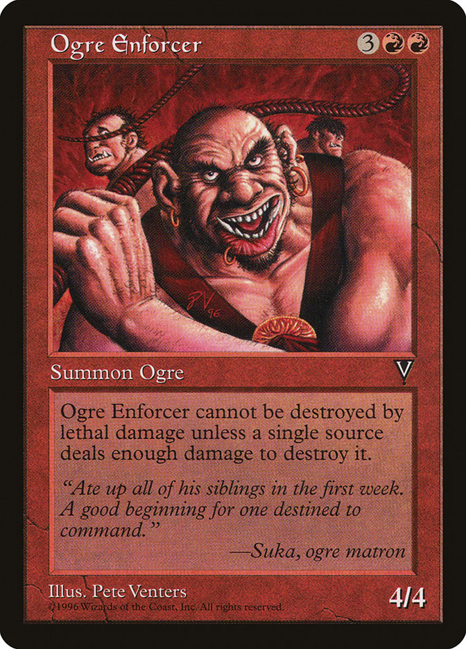 Ogre Enforcer [Visions] | Chromatic Games