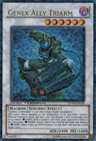 Genex Ally Triarm [DT04-EN038] Ultra Rare | Chromatic Games