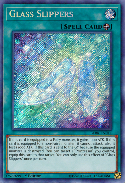 Glass Slippers [BLRR-EN011] Secret Rare | Chromatic Games