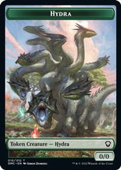 Snake // Hydra Double-Sided Token [Dominaria United Commander Tokens] | Chromatic Games