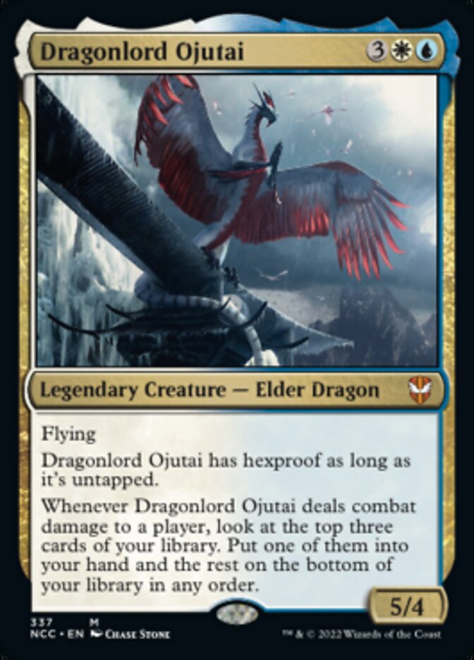 Dragonlord Ojutai [Streets of New Capenna Commander] | Chromatic Games