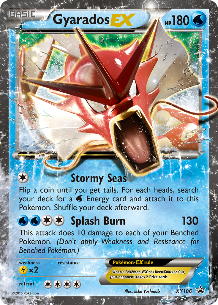 Gyarados EX (XY106) [XY: Black Star Promos] | Chromatic Games