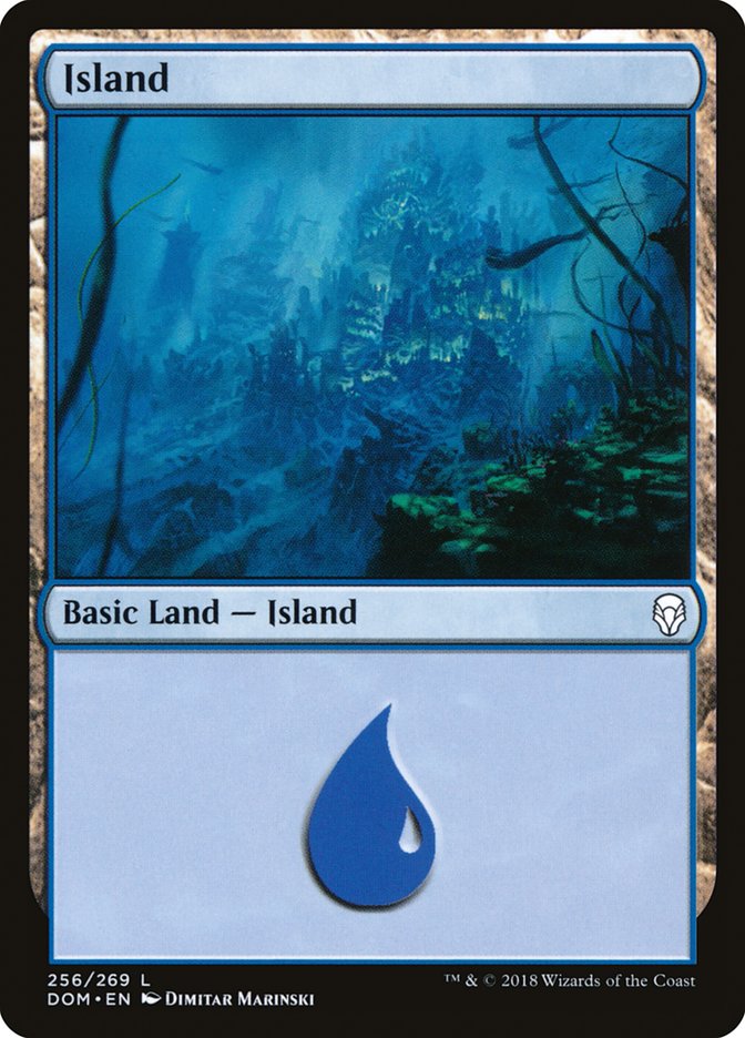 Island (256) [Dominaria] | Chromatic Games