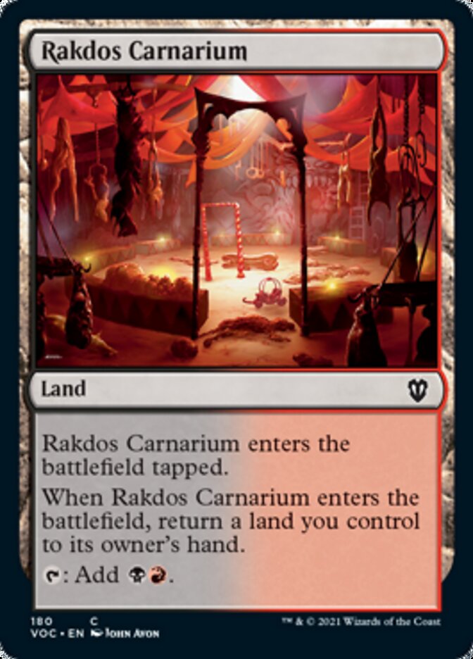 Rakdos Carnarium [Innistrad: Crimson Vow Commander] | Chromatic Games