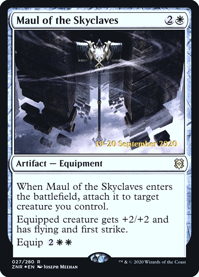 Maul of the Skyclaves [Zendikar Rising Prerelease Promos] | Chromatic Games